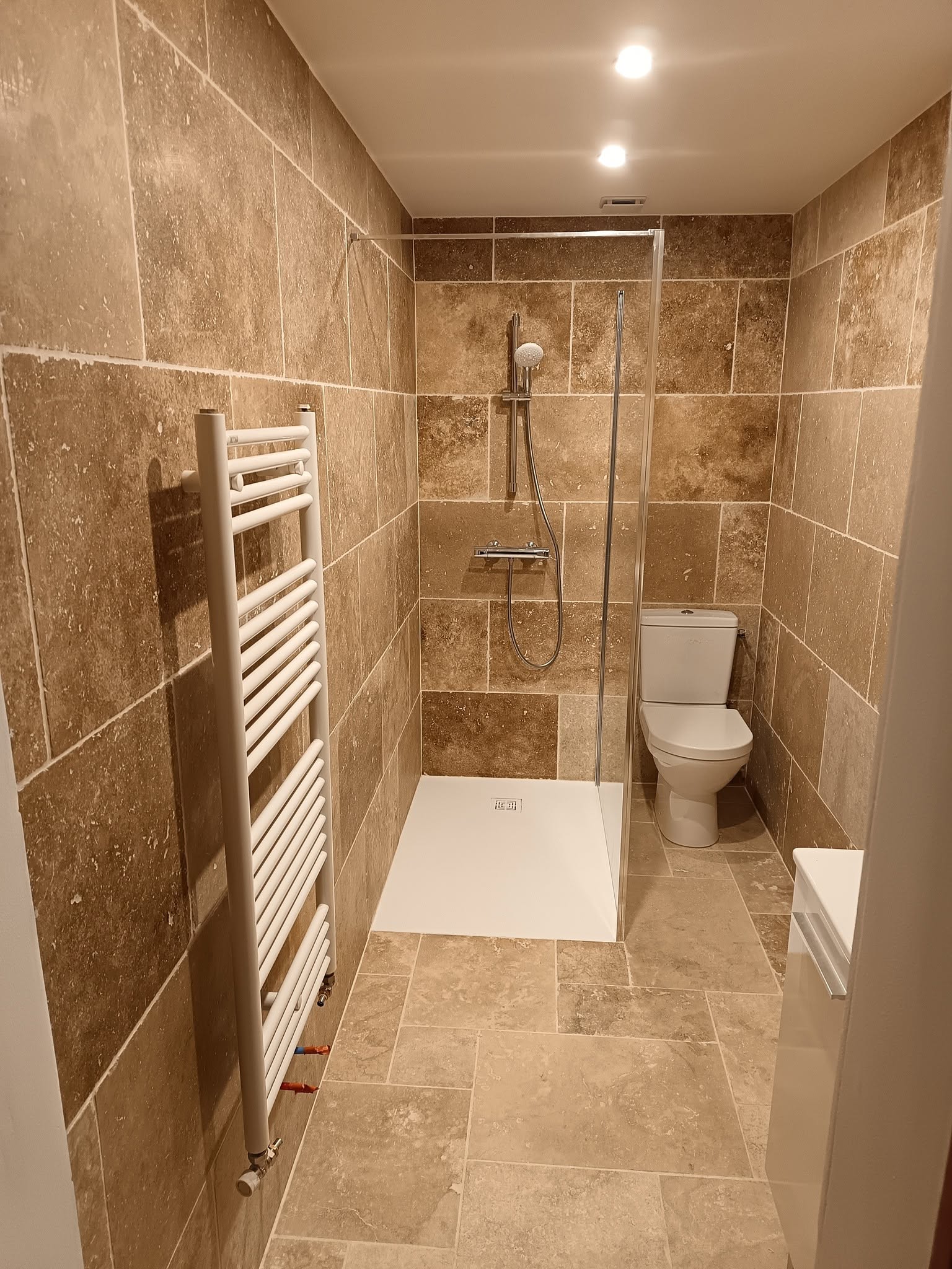 Réalisation salle de bain FTC Carrelage Maçonnerie